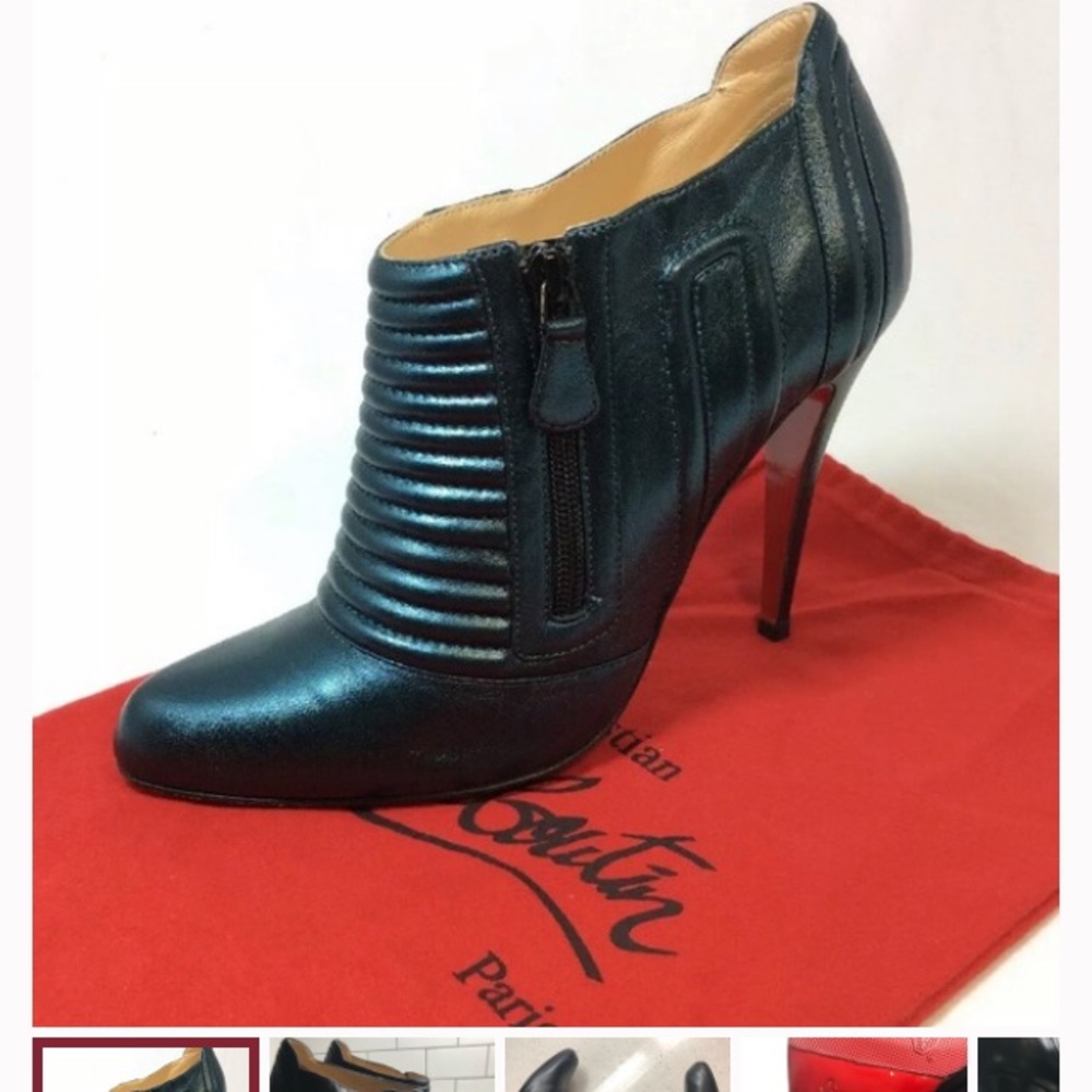 Christian Louboutin Sigourney Black boot